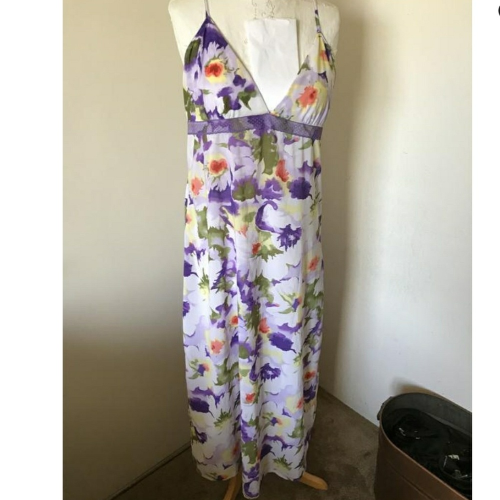 Gilligan&O'Malley Floral Nightgown Size L